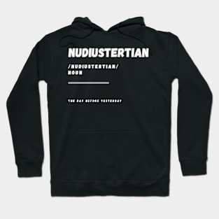 Word Nudiustertian Hoodie